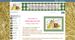 Desktop Screenshot of honeybeepantry.com